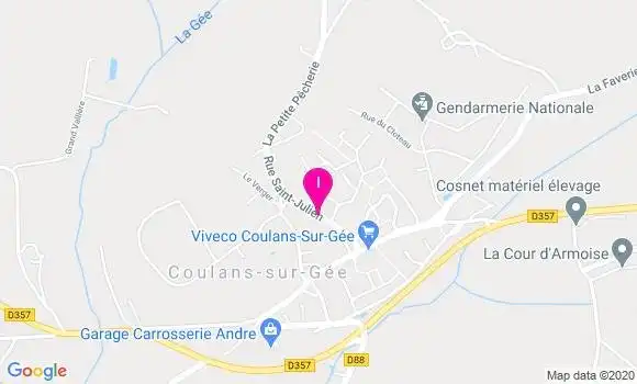 Localisation Marie Amelie Fourmon