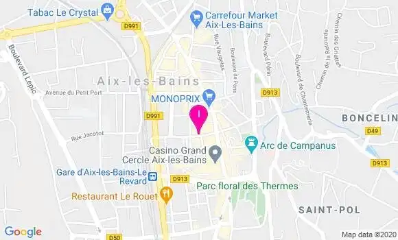 Localisation Severine Martin