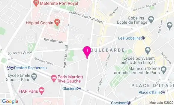 Localisation Laetitia Mack