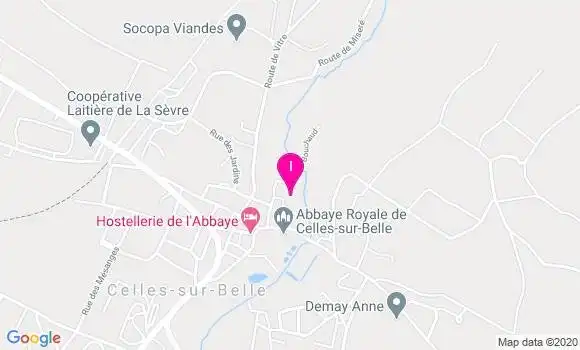 Localisation Annie Brunet