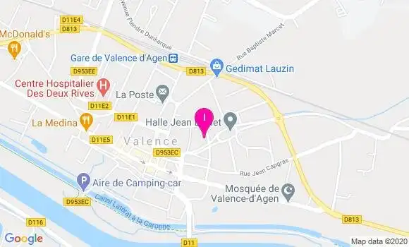 Localisation Aurelie Dauba