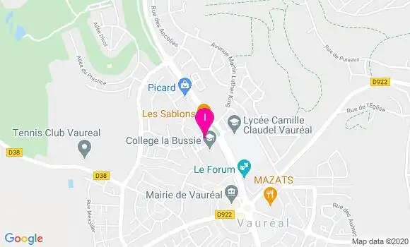 Localisation Vincent Berthault