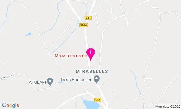 Localisation Emeline Caillaud