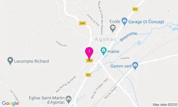 Localisation Celine Bernard