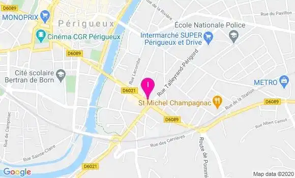 Localisation Valerie Martin