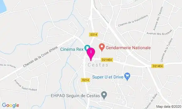 Localisation Severine Mouillac