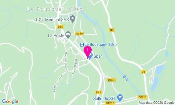 Localisation Isabelle Roques