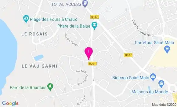 Localisation Julie Hingant