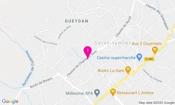 Localisation Fanny Brun Cosme Gazot