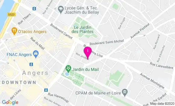 Localisation Terence Boscher