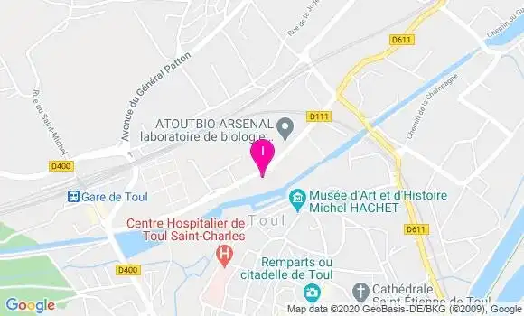 Localisation Cecile Santier