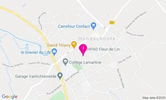 Localisation Paul Henry Baude