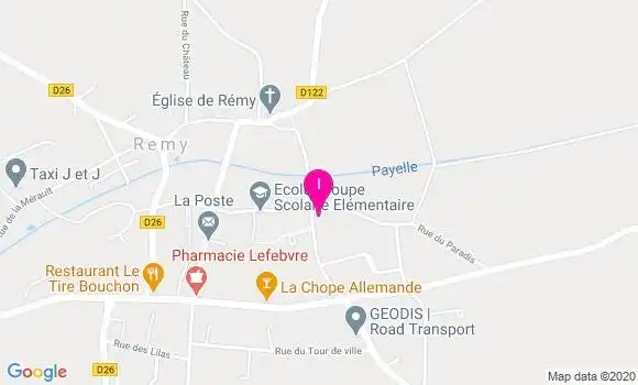 Localisation Corinne Deleau