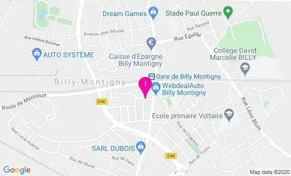 Localisation Guillaume Danel