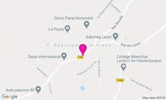 Localisation Claire Lefeuvre