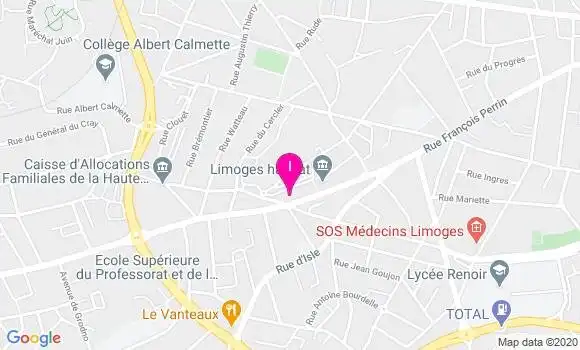 Localisation Lucie Chartroux