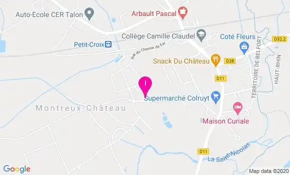 Localisation Aymeline Moirod