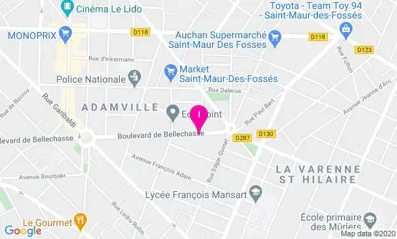 Localisation Victoria Marquie