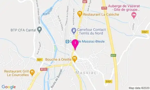 Localisation Virginie Planche