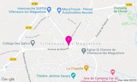 Localisation Emilie Colin