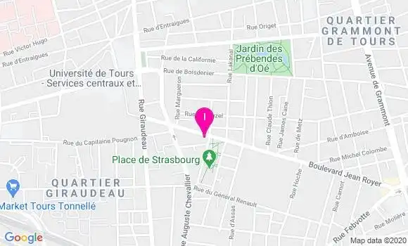 Localisation Clemence Debelle