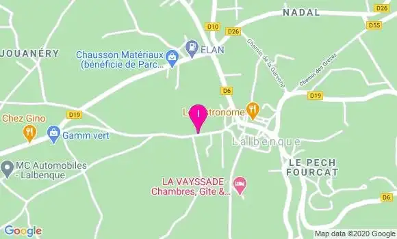 Localisation Celine Huchin