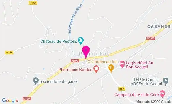 Localisation Annick Teulade