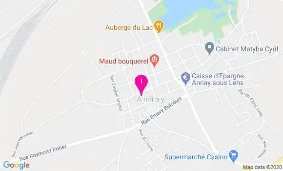 Localisation Anne Benedicte Dufour