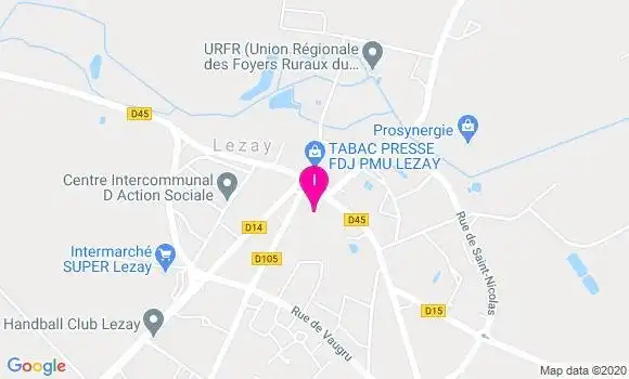 Localisation Julie Pin