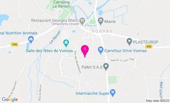 Localisation Gaelle Paquet