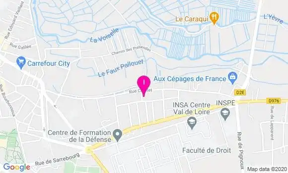 Localisation Delphine Berger