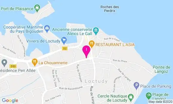Localisation Maiwenn Moallic