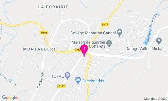 Localisation Vanessa Gaudaire