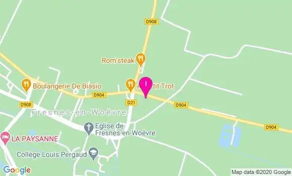 Localisation Helen Pierre