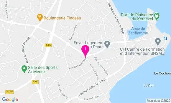 Localisation Christine Le Rouzic