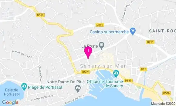 Localisation Sarah Petitguillaume