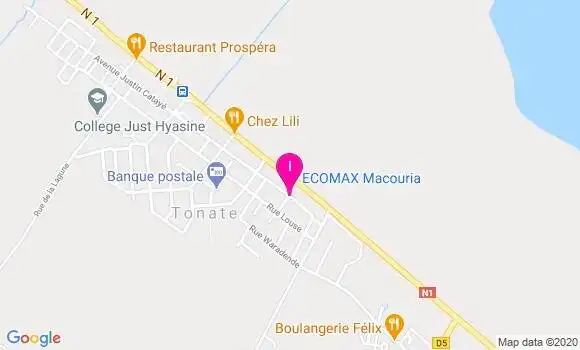 Localisation Laure Clet