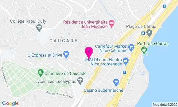 Localisation Audrey Riviere
