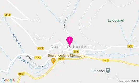Localisation Catherine Fabre