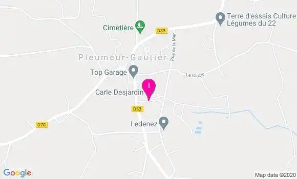 Localisation Thomas Castre