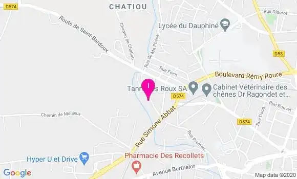 Localisation Celine Roux