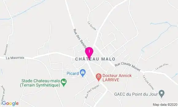 Localisation Laurent Chauvignaux