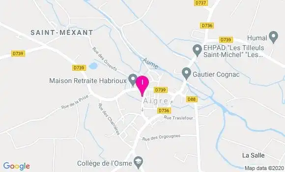 Localisation Isabelle Bourgognon
