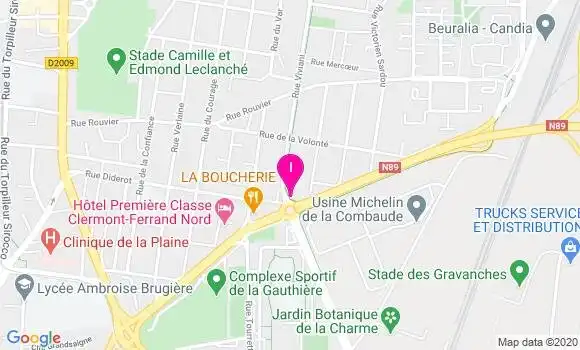 Localisation Valerie Luce