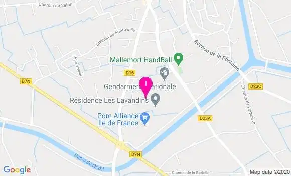 Localisation Fabienne Bagur