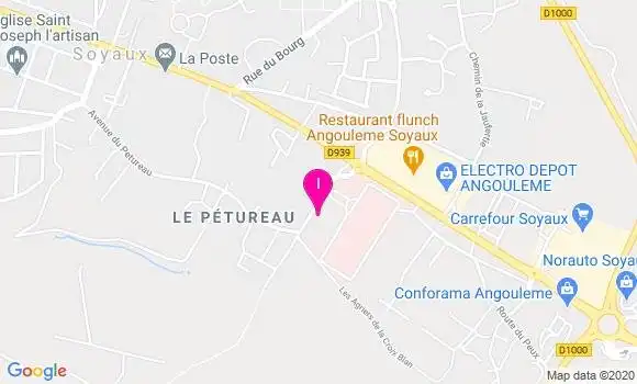 Localisation Sandrine Aupy