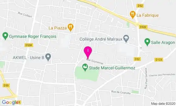 Localisation Anne Royer