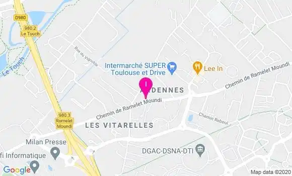 Localisation Alice Debord