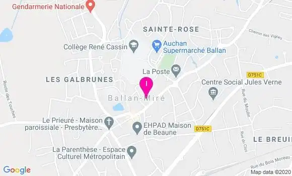 Localisation Lea Breton