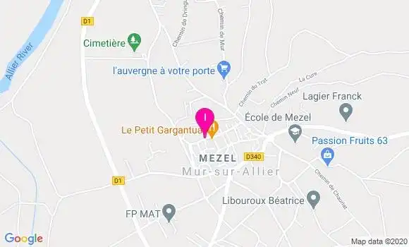 Localisation Lionel Andreu